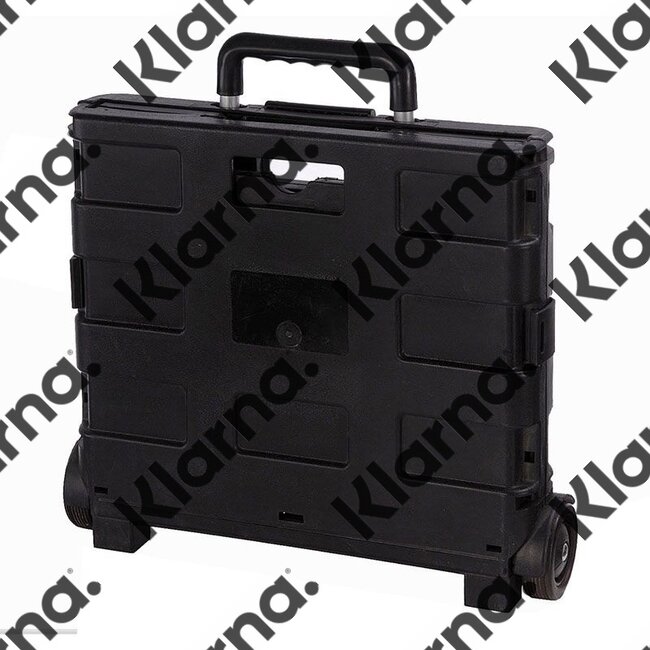 Trolley met vouwkrat