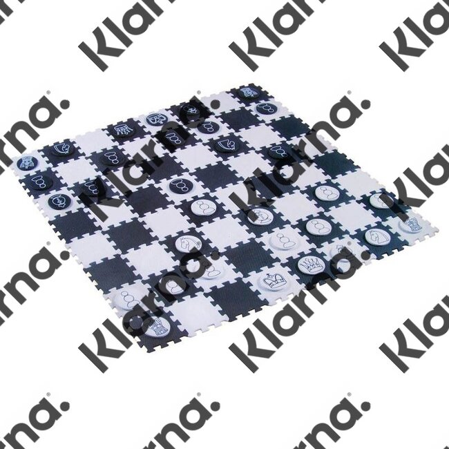 Schaak- / damspel 120x120 cm