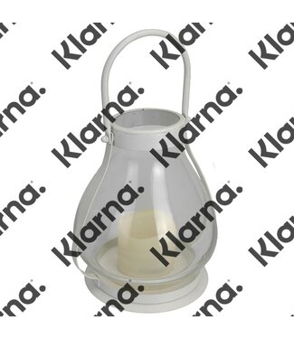 Lantaarn met LED-kaars