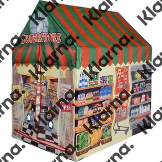 Kinderspeeltent - supermarkt