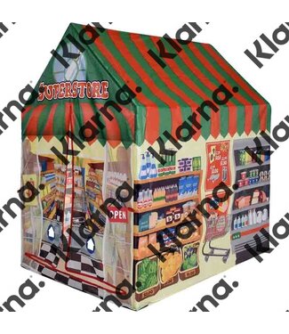 Kinderspeeltent - supermarkt