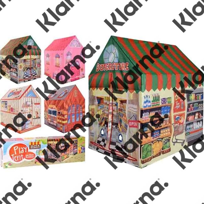 Kinderspeeltent - supermarkt