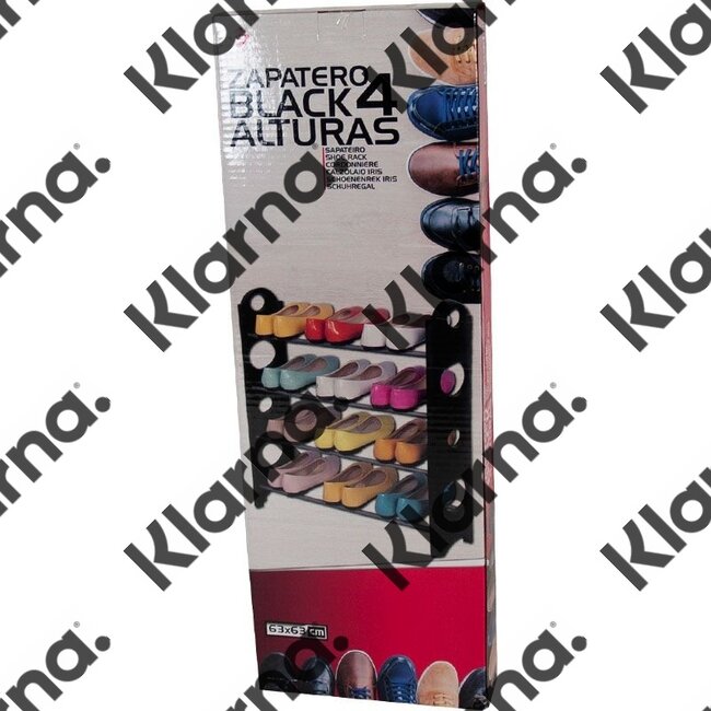 Schoenenrek - 4 schappen