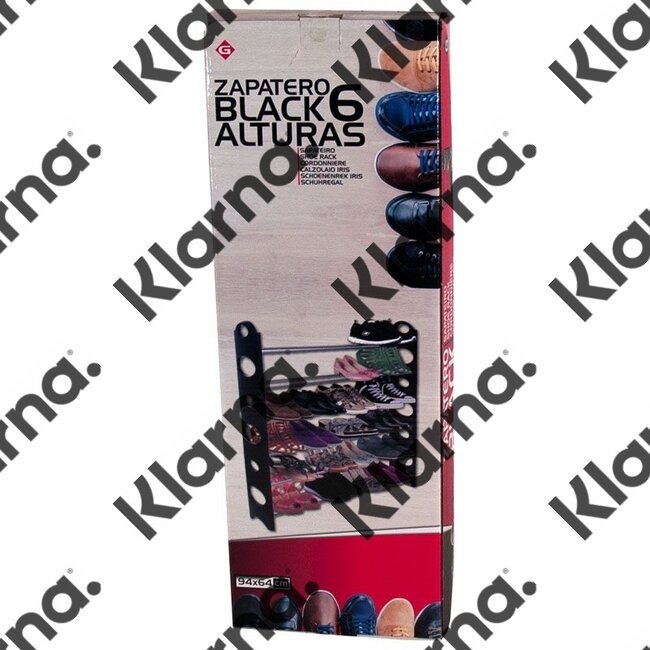 Schoenenrek - 6 schappen