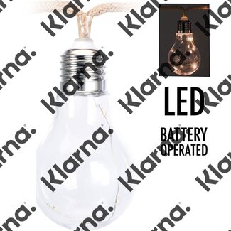 Jute touwslinger - 10 lamps - 2.25m