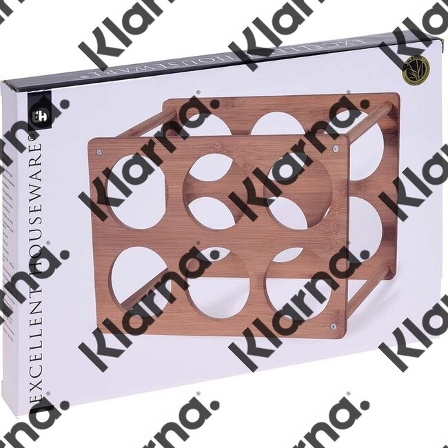 Wijnrek voor 6 flessen