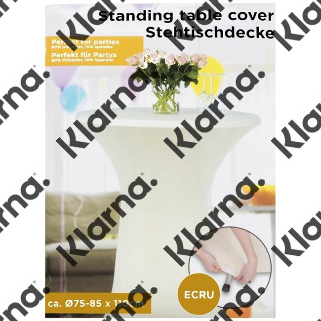 Statafelrok stretch 75-85cm ecru