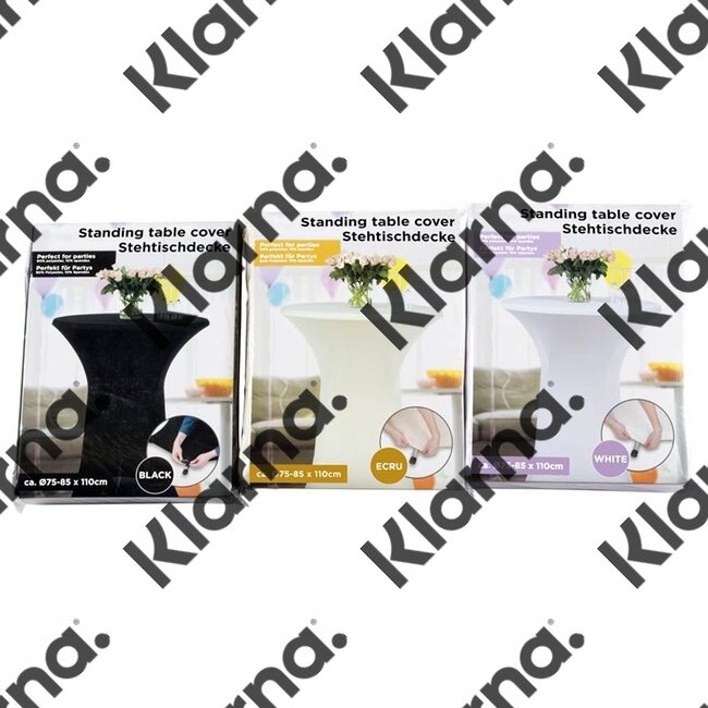 Statafelrok stretch 75-85cm wit