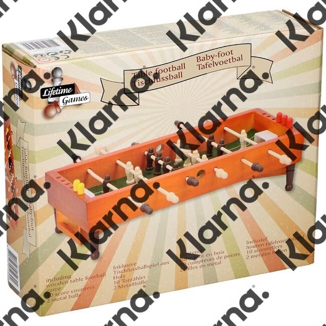 Lifetime Games Mini tafel voetbal - hout