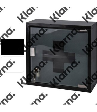 Bathroom Solutions Medicijnkastje RVS zwart