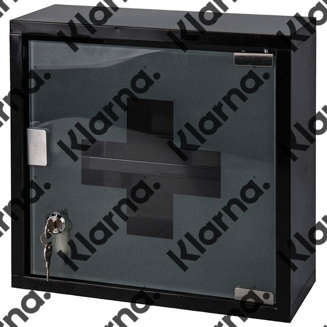 Bathroom Solutions Medicijnkastje RVS zwart