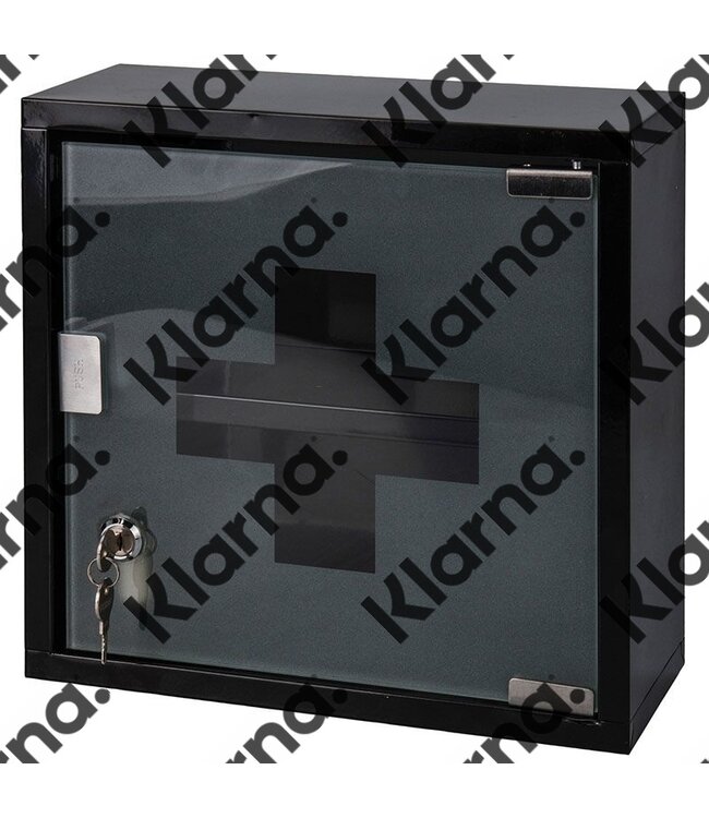 Bathroom Solutions Medicijnkastje RVS zwart