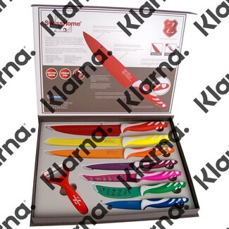 Swiss Home RVS Messenset 8 delig