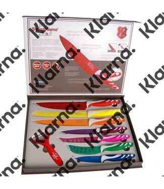 Swiss Home RVS Messenset 8 delig