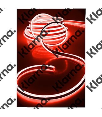 LED Neonlight 5 meter rood