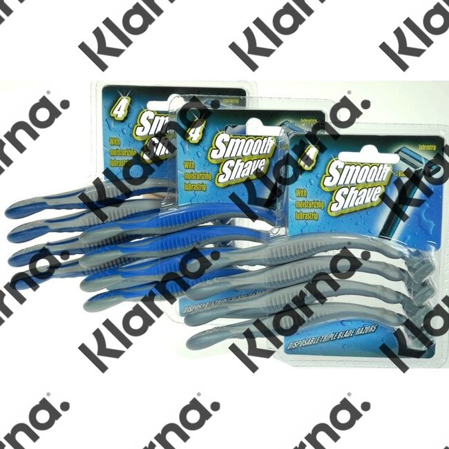 Wegwerpscheermesjes voor heren, set 4 stuks