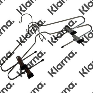 Protenrop Metalen kledinghangers (set van 2)