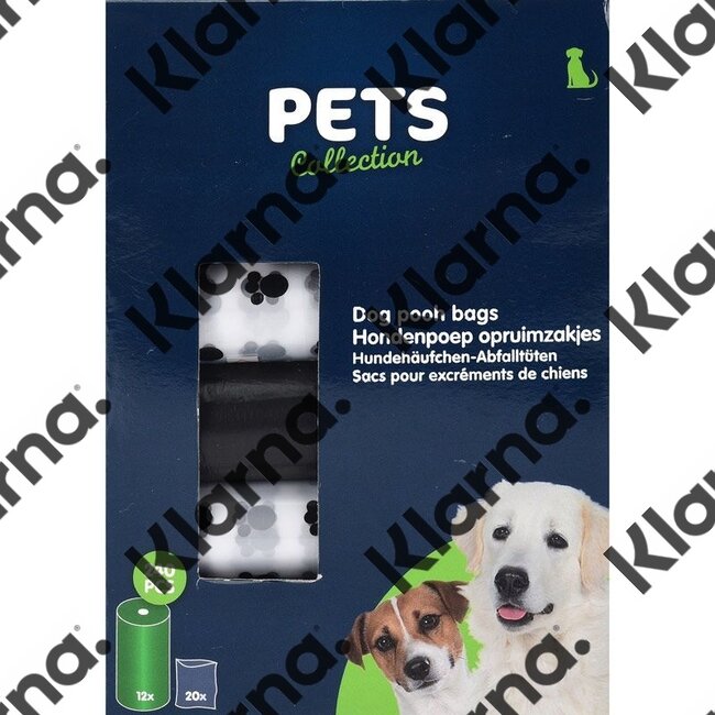 Pets Collection Hondenpoep opruimzakjes, 240 stuks