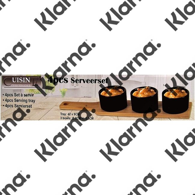 Serveerset 4 delig