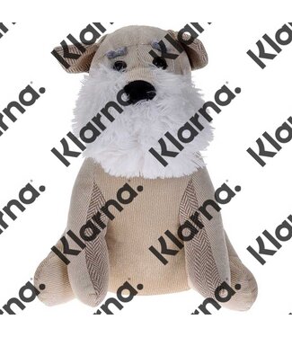 Deurstopper hond wit-creme