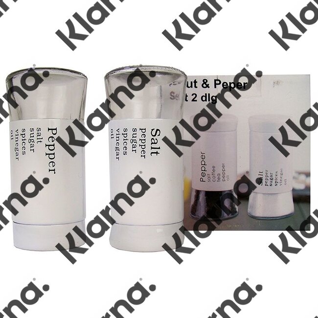 Cuisine  Peper- en zoutvat