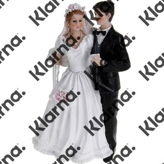 Trouwfiguur Bruidspaar 29cm