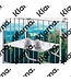 Ambiance Balkontafel 60x43cm - mat wit