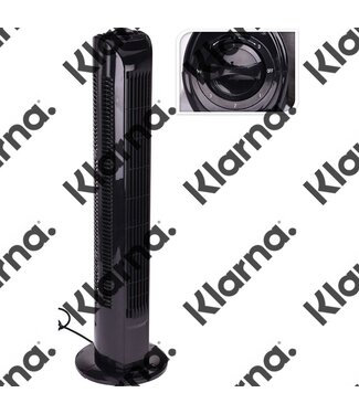 Excellent Electrics Torenventilator - 80cm - zwart