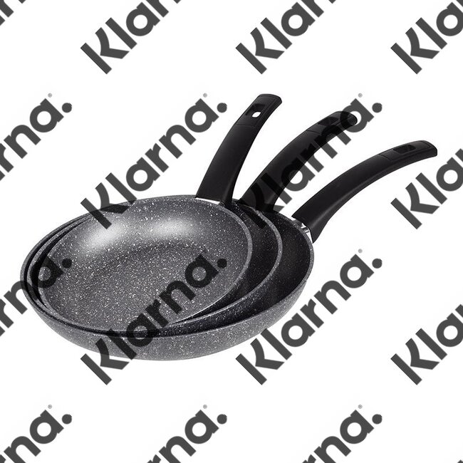 San Ignacio Koekenpannenset - Ø20, 24, 28cm - Eco Friendly - grijs