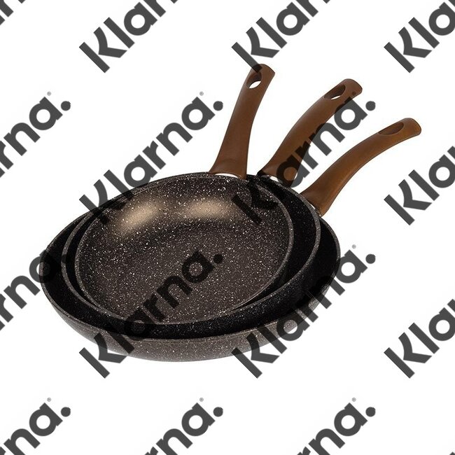 San Ignacio Koekenpannenset - Ø20, 24, 28cm - Eco Friendly - Champagne