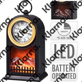 Sfeerlantaarn LED - met klok