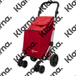 Duett Truck Boodschappentrolley - Koelvak - 49 L - rood