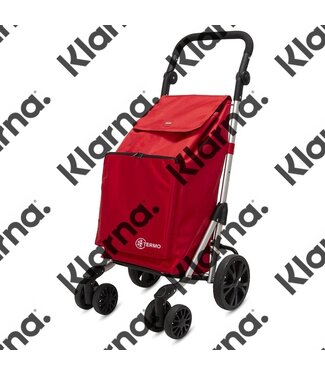 Duett Truck Boodschappentrolley - Koelvak - 49 L - rood