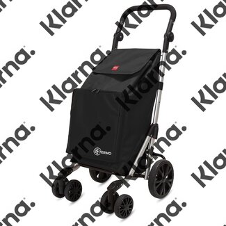 Duett Truck Boodschappentrolley - Koelvak - 49 L - zwart