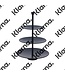 Excellent Houseware. Etagere 3 laags - 36.5cm - zwart