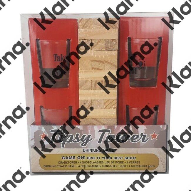 Tipsy Tower - Drinkspel - Mini Dranktoren