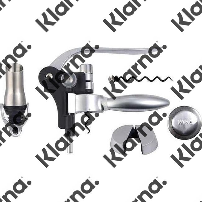 Masterpro Kurkentrekkerset - Wijnopenerset - 5 delig