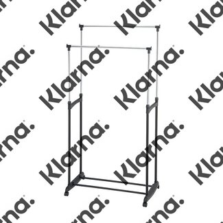 Dubbel Kledingrek - Verrijdbaar