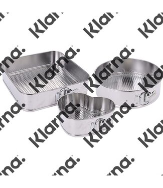 La Cucina Springvormen -  set van 3 vormen