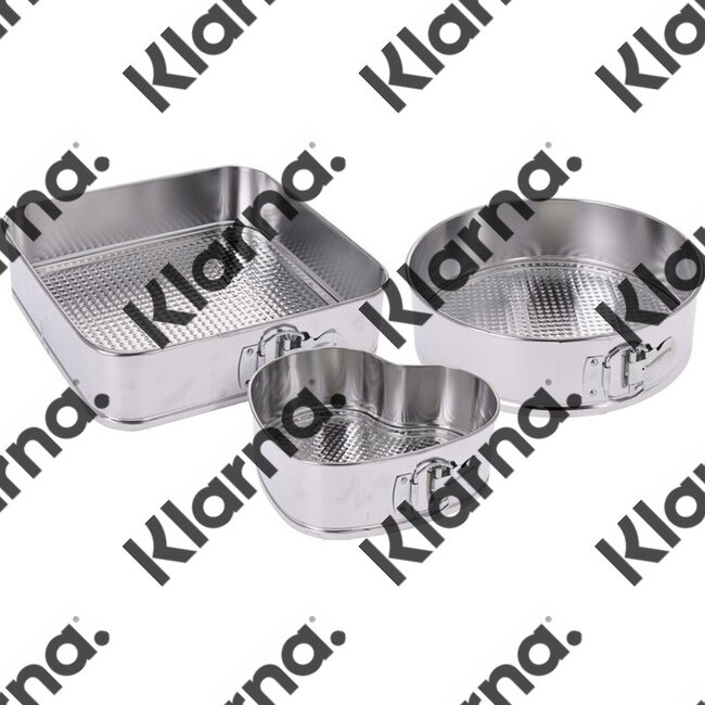 La Cucina Springvormen -  set van 3 vormen