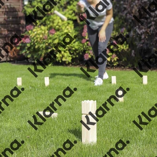 Haushalt International Kubb - XL- Behendigheidsspel - Familiespel