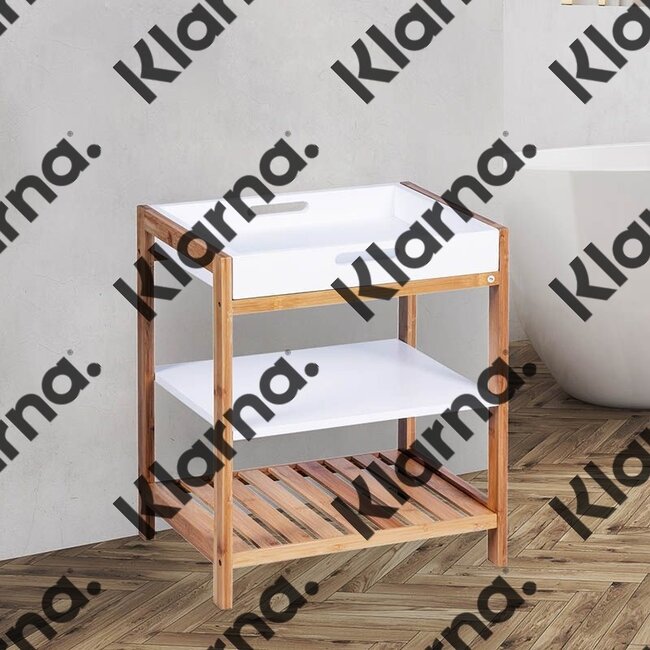 Haushalt International Badkamerrek 3 laags - bamboe en MDF