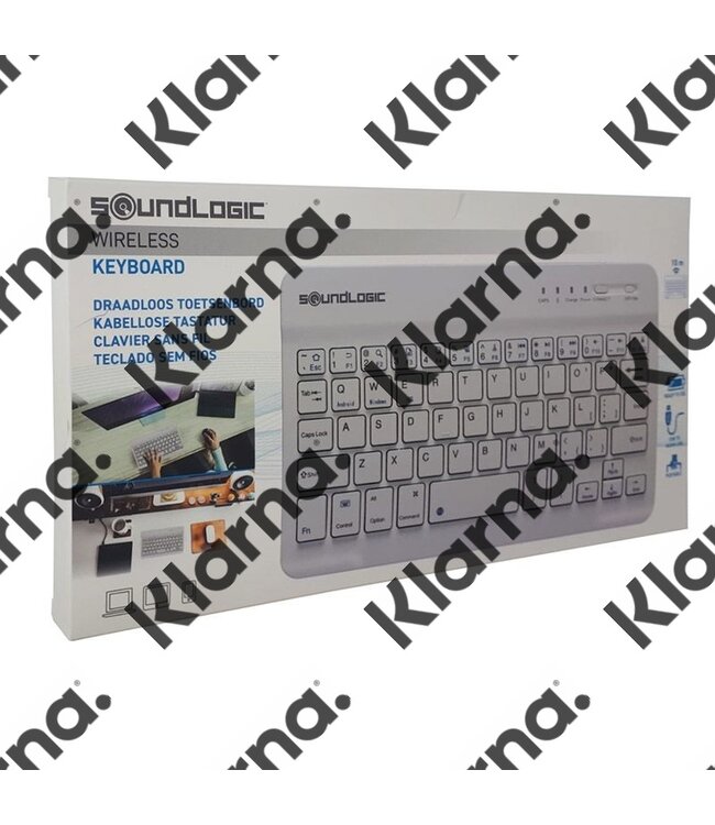 Soundlogic Draadloos Toetsenbord - Universeel - Wit