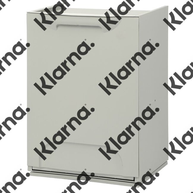 Duett - Afvalbak voor Recycling - Vrijstaand - Stapelbaar - Wandmontage - Grijs