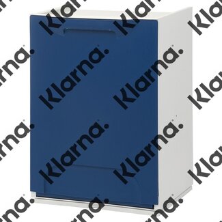 Duett - Afvalbak voor Recycling - Vrijstaand - Stapelbaar - Wandmontage - Blauw