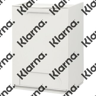 Duett - Afvalbak voor Recycling - Vrijstaand - Stapelbaar - Wandmontage - Wit