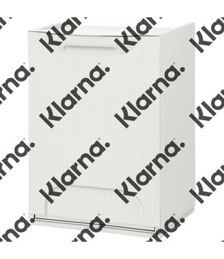 Duett - Afvalbak voor Recycling - Vrijstaand - Stapelbaar - Wandmontage - Wit