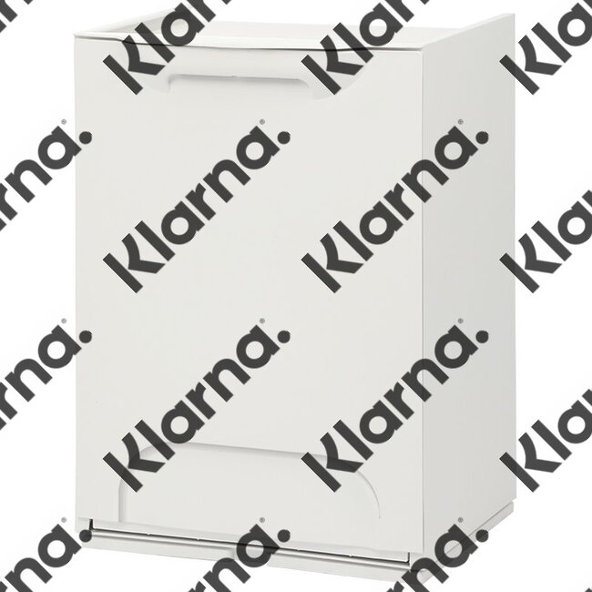 Duett - Afvalbak voor Recycling - Vrijstaand - Stapelbaar - Wandmontage - Wit