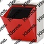 Duett - Afvalbak voor Recycling - Vrijstaand - Stapelbaar - Wandmontage - Rood