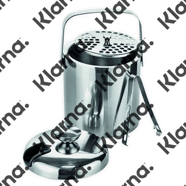 Haushalt International IJsemmer RVS - met deksel en ijstang